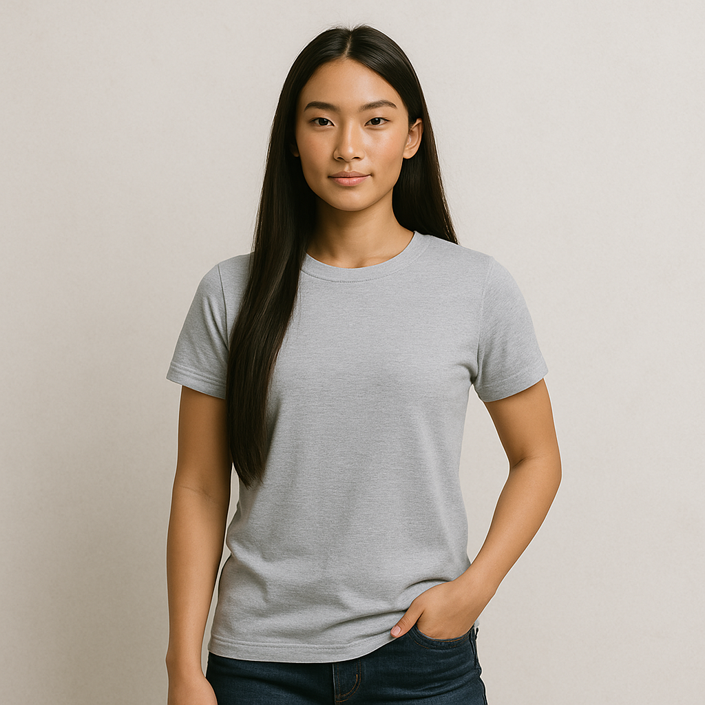 T-SHIRT ATHLETIC HEATHER